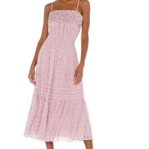 Rebecca Taylor Purple Midi Dress